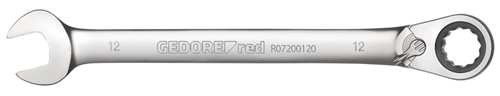 R07200100 - Combination Ratchet Spanner Reversible Size 10mm 158mm