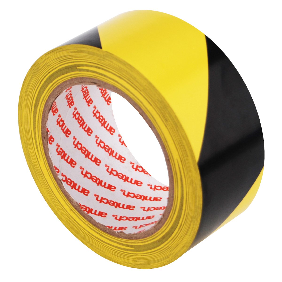 Hazard Warning Tape 4" X 30M Black & Yellow