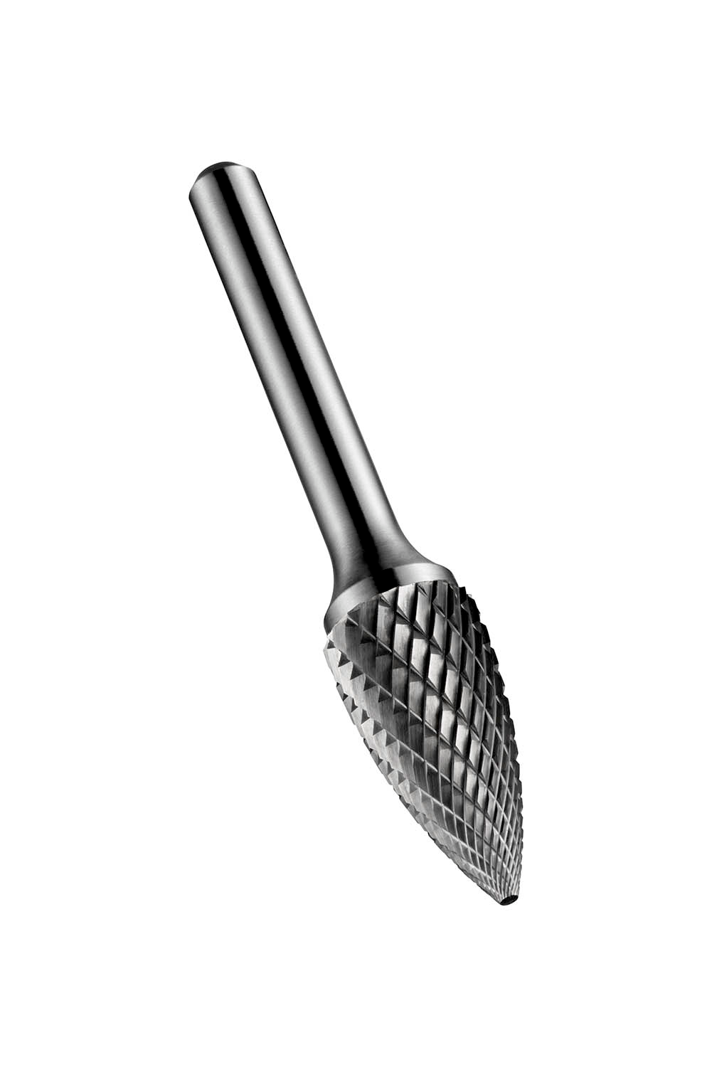 Dormer - P813 Solid Carbide Burr Bright Pointed Tree 9.60mm x 6.00mm