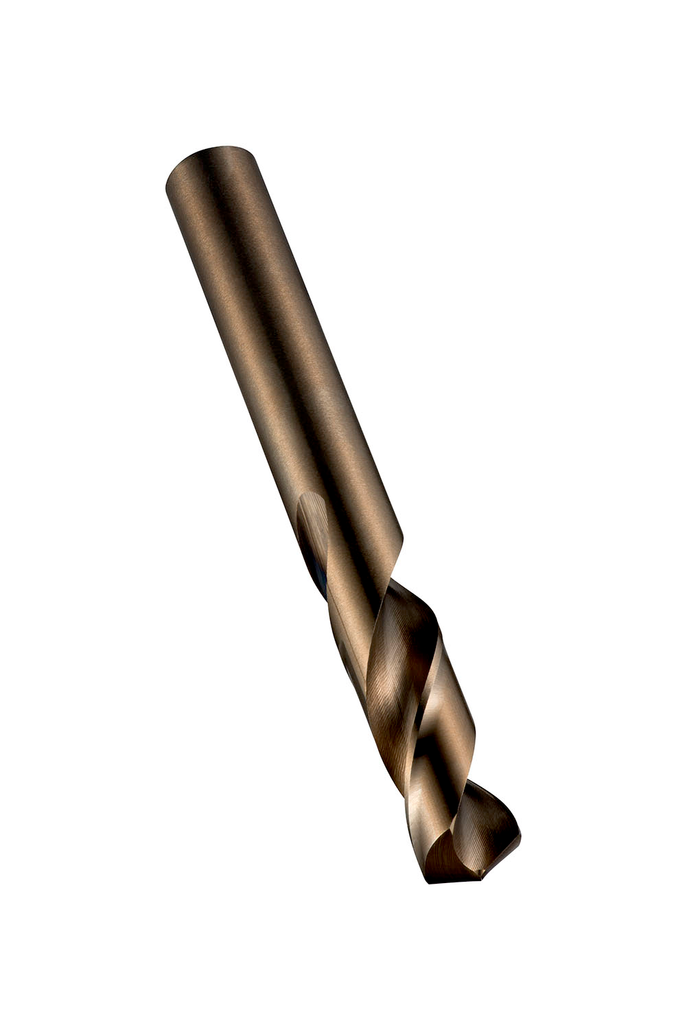 Stub length drill with straight shank diameter 10.4mm