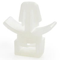 Push Mount Cable Tie Holder 5.3mm +- 0.08mm X 0.8mm - 2.0mm X 4.8mm Natural UL94 V2 Nylon 6/6 RMS-01